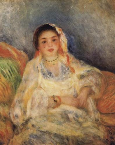 Pierre Renoir Algerian Woman Seated Spain oil painting art